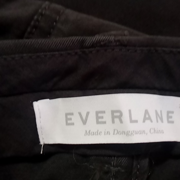 EVERLANE Women Pants Faded BLACK  Pants Cotton 33 New Casual Work - Picture 10 of 10